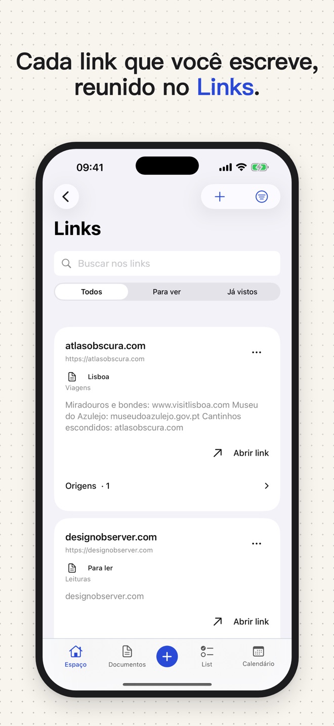 A coleção Links no Stenne.